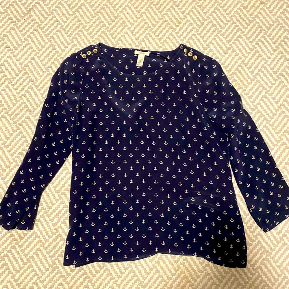 J Crew Anchor Shirt